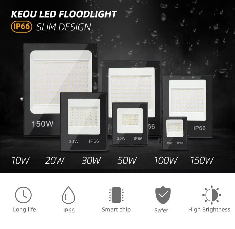 CE RoHS Slim Flood Light 20W Outdoor LED Flood Lights Prices