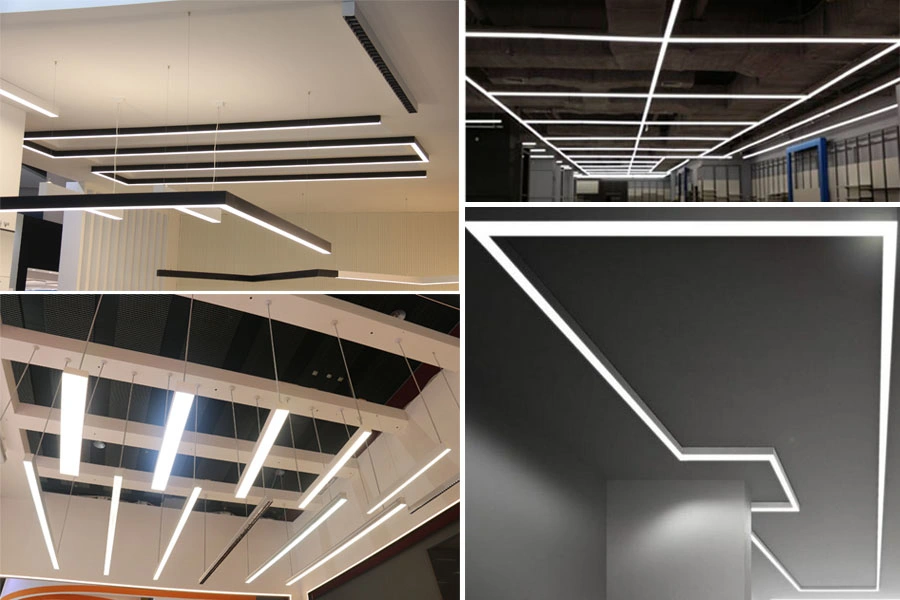 Trunking System Pendant High Bay LED Linear Light